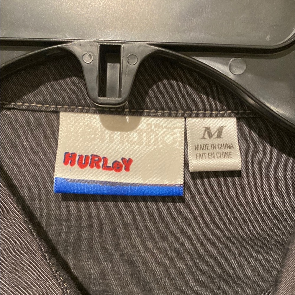 Hurley Charcoal Shirt - Picture 2 of 3
